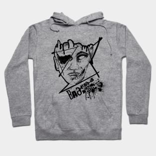 Abstract Tattoo Art, Blackwork Design "Dimensions" Hoodie